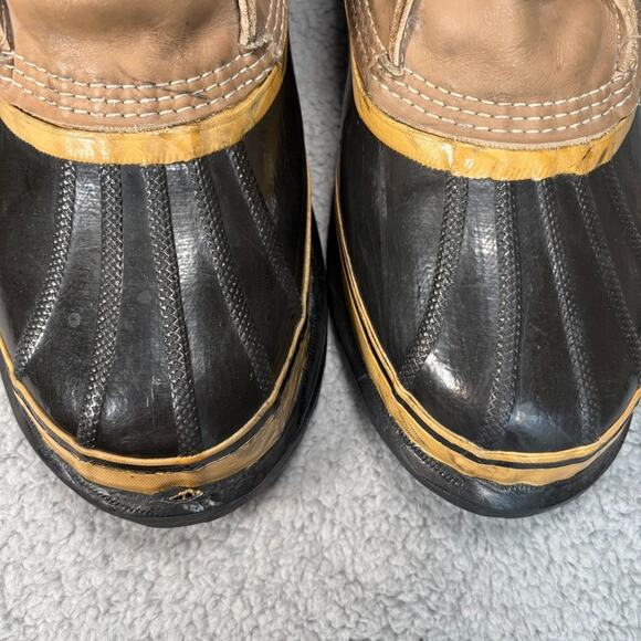 Sorel Caribou Boots Mens 11 Virgin Wool Insulated Kaufman Made in Canada Winter - Picture 11 of 12